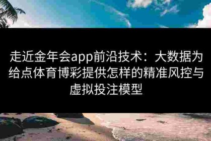走近金年会app前沿技术：大数据为给点体育博彩提供怎样的精准风控与虚拟投注模型